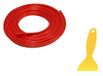 Merkloos Universele 5m ABS 3D Band voor Auto - DIY Decoratie in Rood
