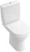 Villeroy & Boch O.novo - Cuvette WC compacte à poser, sortie horizontale, DirectFlush, blanc alpin 5689R001