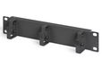 Digitus DN-10-ORG-1U-B 10 inch Gids voor kabelbeheer voor patchkast Zwart (RAL 9005)