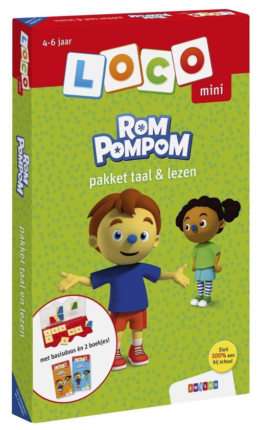 Zwijsen Loco Mini - Rompompom Pakket Taal & Lezen