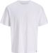 JACK&JONES JORFREDERIKSBERG MONOGRAM TEE SS CN Heren T-shirt - Maat L - Katoen - Wit