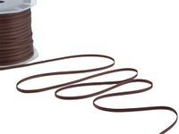 Furlanis - Dubbel satijnen lint, Italiaanse stof - wijnrood, 3 mm x 50 m