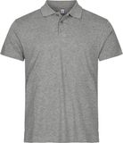 Clique Single Jersey Polo 028280 - Grijs-melange - M