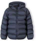 Minoti zomerjas jongens gewatteerd met capuchon - puffer - donkerblauw