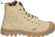 Palladium PAMPA HI ZIP WL WILD Hoge Sneakers Dames Wit/beige Maat 42