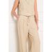 LOLALIZA high waist broek beige