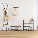 5five Five® Metalen schoenenrek 6 paar - Zwart