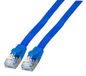 EFB Elektronik CAT6a U/FTP (STP) câble - 0,5 mètre - bleu
