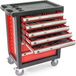 HBM 196-delige PREMIUM gereedschapswagen ROOD