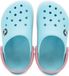 Crocs Kids Crocband Klomp Ice Blue White