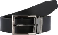 bugatti Men's Reversible Belt 3.5 W95 Black / Dark Brown