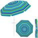 Parasol de plage Coast - Inclinable & UPF 50+ - Ø250 x 250 cm - Vert