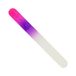Glasvijl Lime en verre Glasvijl - dubbelzijdig, magenta/violet met glitter, aan beide zijden rond, lengte: 9 cm