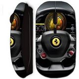 Ferrari Zwarte Auto Draadloze Muis Maniacase
