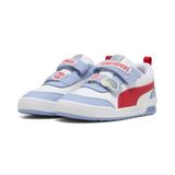 Puma MULTIFLEX 2 SL Transformers V PS Sneaker, Wit-voor All Time Rood-Chambray Blauw, 12 UK Kind