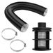 Merkloos Dieselverwarmer 25 mm Luchtfilter en Zuigbuis met Clip