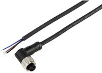 Tru Components TC-12832996 Sensor/actuator aansluitkabel M12 Aantal polen (sensoren): 4 Koppeling, haaks 5 m 1 stuk(s)