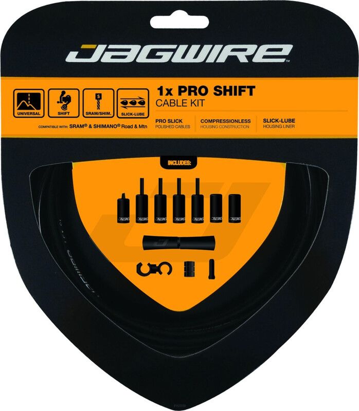 Jagwire 1X Pro Shift Schakelkabel Set - Zwart