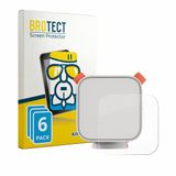 BROTECT Screenprotector 6 Stuks voor Yoto Player (3. Gen.) Beschermglas transparant