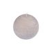 Homea Kaars bal paraffine taupe 9,5 x 9,5 x 8 cm