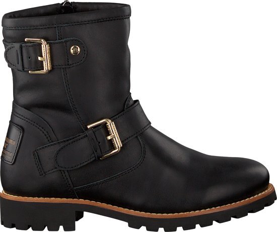 Panama Jack Dames Enkelboots Felina Igloo Travelling B3 - Zwart - Maat 37