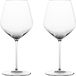 Spiegelau Highline Bourgogne Verre à vin Set van 2 Transparant Verre 0.75 L