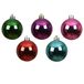 Decoris kerstballen onbreekbaar - shiny mix