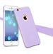 Beschermhoes Apple Beschermhoes van siliconen voor iPhone 7 Plus, mat, ultradun, bescherming gel, zacht, violet