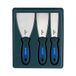 KING TONY 9CJ013 roestvrijstalen Putty messenset, 3-delig, 10 stuks