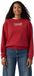 LEVI'S ® Sweatshirt 'Graphic Everyday Crew' rood / transparant