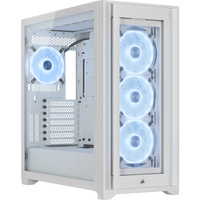 Corsair 5000X RGB QL Edition Midi Tower - White