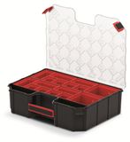 Boîte de rangement 390x284x60mm avec 12 bacs de rangement