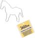 Wilton Koekjes Uitsteker - Paard - Metaal - Zilver