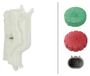 HELLA Expansion Tank for Coolant Plastic with Lid, for MB ATEGO