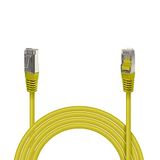 Waytex 32091 netwerkkabel 5 m Cat5e F/UTP (FTP) Geel