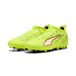 PUMA Ultra 6 Match MG JR voetbalschoen, geel alarm zwart-gloeiende rood-limoen knijpen, 1.5 UK, Yellow Alert PUMA Zwart Gloeiende Rode Lime Squeeze, 34 EU