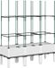 vidaXL Plantenbak met latwerk 120x40x142,5 cm polypropeen wit