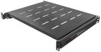 Intellinet étagère extensible 19", 1U, 800-1000 mm de profondeur, 550 mm de profondeur d'étagère, acier, 35 kg, noir