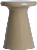 Light & Living TABOA bijzettafel hout glans zand Ø40x51 cm ronde tafel