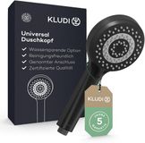 KLUDI-X1 universele douchekop, matzwart