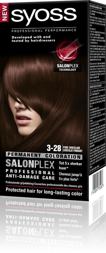 Syoss Color Salonplex 3-28 Pure Chocolade