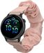kwmobile elastisch bandje voor smartwatch - Compatibel met Garmin vivoactive 6 / vivoactive 5 / active 5 - Horlogebandje van katoen - In oudroze