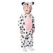 amscan Kinderen Wereldboekendag Dalmatische Junior Jumpsuit met capuchon Fancy Dress Kostuum Leeftijd: 2-3 jaar