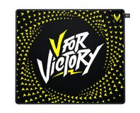 CHERRY XTRFY GP5 Vitality Black Game-muismat Zwart, Wit, Geel