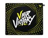 CHERRY XTRFY GP5 Vitality Black Game-muismat Zwart, Wit, Geel