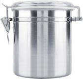 Sans marque Contenant de stockage hermétique - Boîte à café en acier inoxydable - 1400 ml