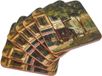 Portmeirion Pimpernel Parijse tafereel onderzetters – set van 6 (beige, 10,5 x 10,5 cm (4" x 4"))