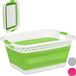 Merkloos Opvouwbare wasmand - Lichtgroen