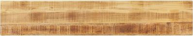 vidaXL Tafelblad rechthoekig 180x20x2,5 cm massief ruw mangohout