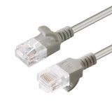 Microconnect V-UTP620-SLIM netwerkkabel 20 m Cat6 U/UTP (UTP) Grijs